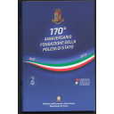 2022 - ITALIA "170° Fondazione della Polizia di Stato" Coincard Fdc